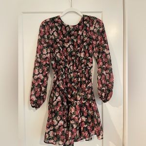 Vici Floral dress-S